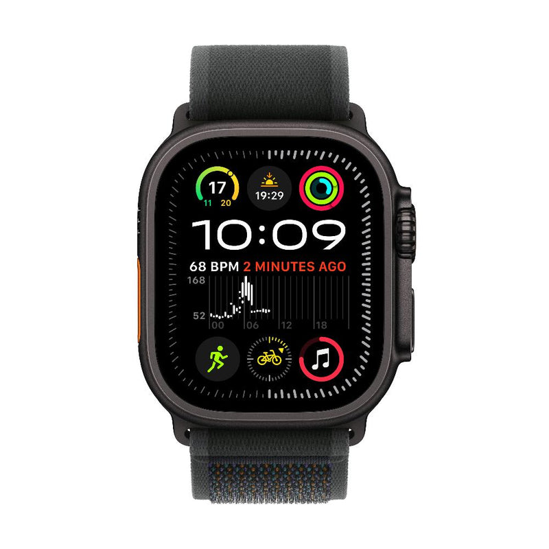 Apple Watch Ultra 2 GPS + Cellular 49MM Black Titanium Case with Black Trail Loop - M/L | MX4V3QA/A from Apple - DID Electrical