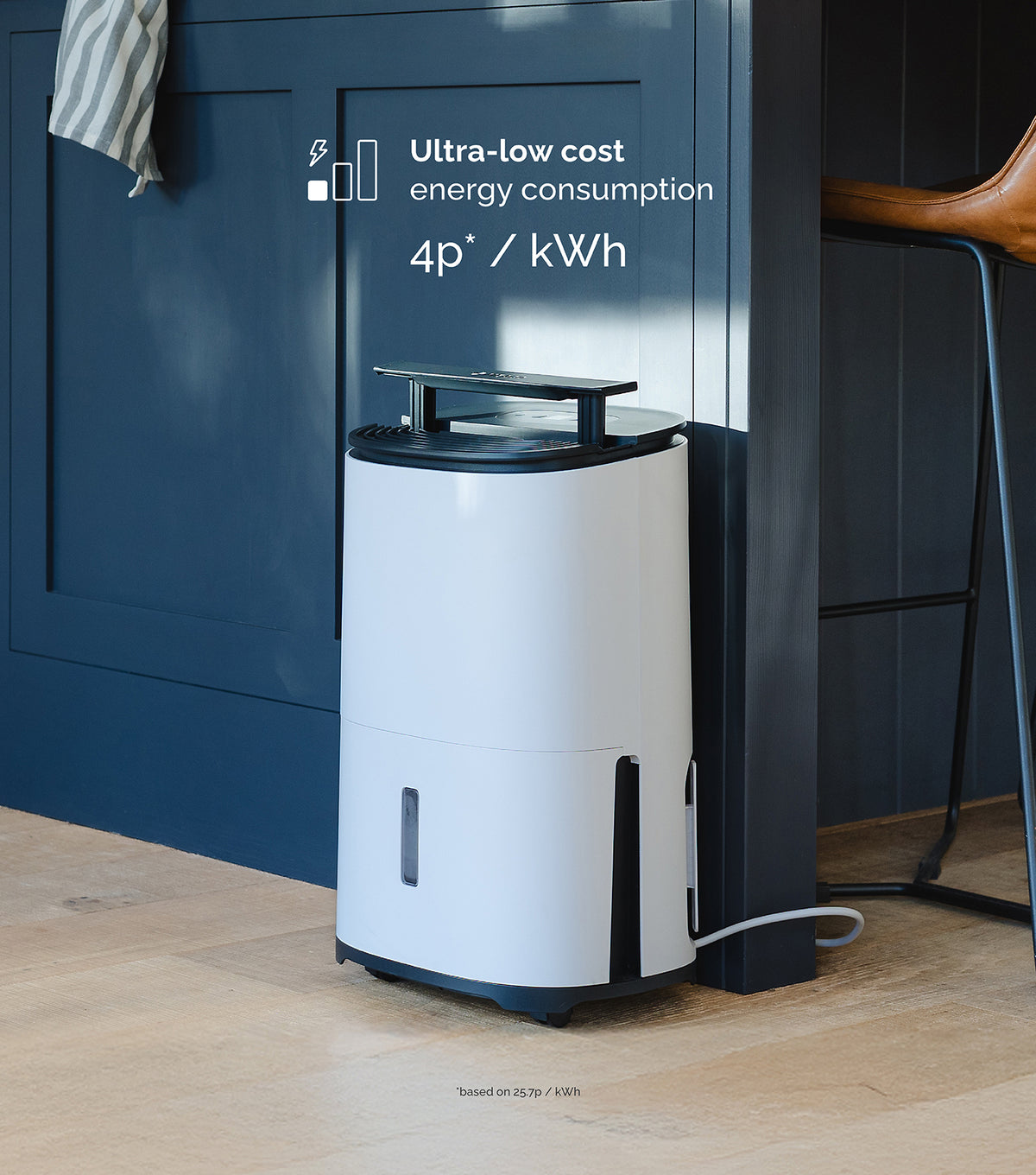 MeacoDry Arete One 12L Dehumidifier And Air Purifier - White | 44005/ARETE