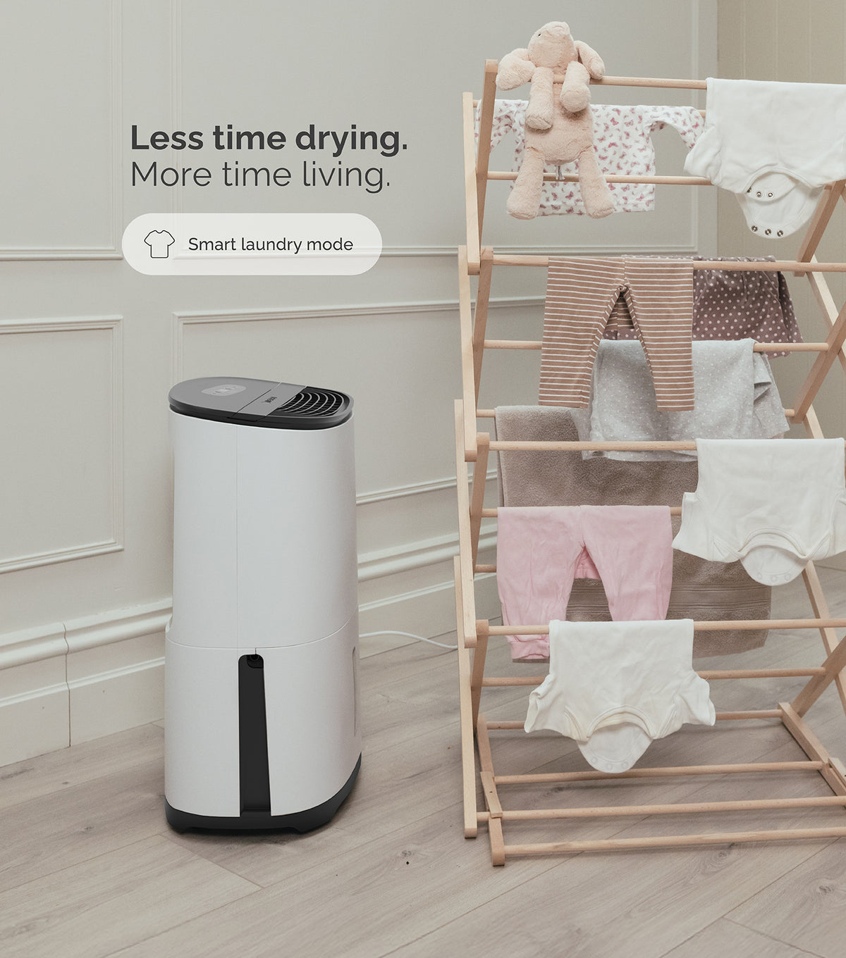 MeacoDry Arete One 12L Dehumidifier And Air Purifier - White | 44005/ARETE