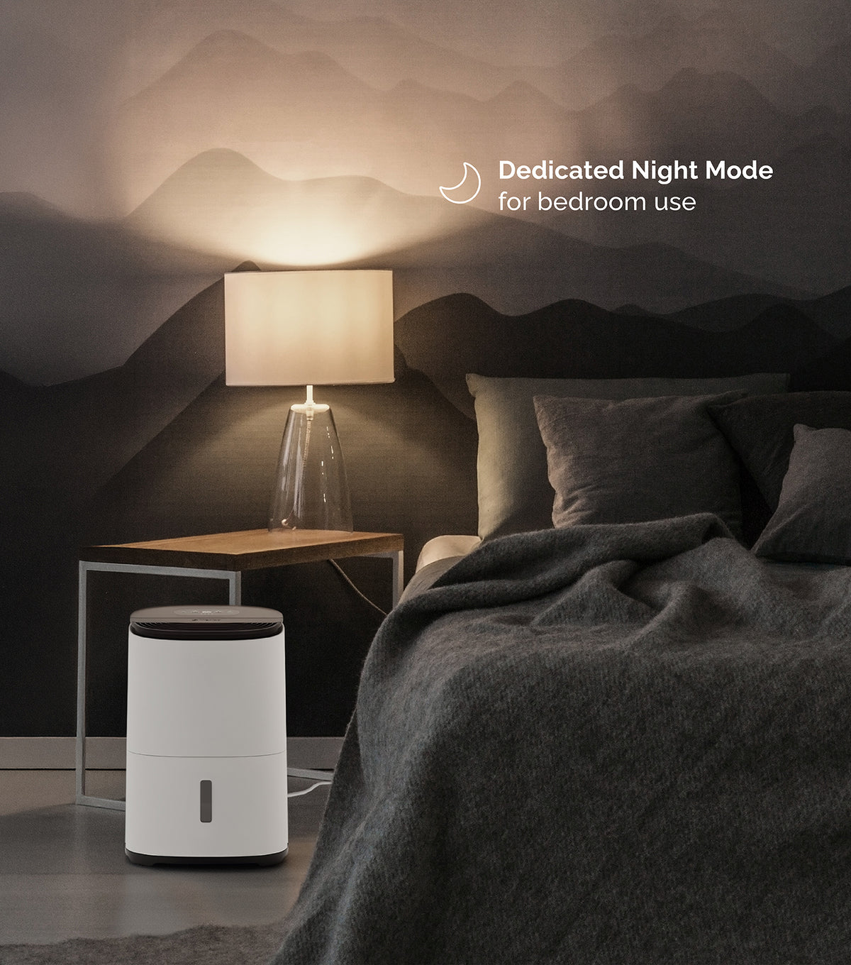 MeacoDry Arete One 12L Dehumidifier And Air Purifier - White | 44005/ARETE
