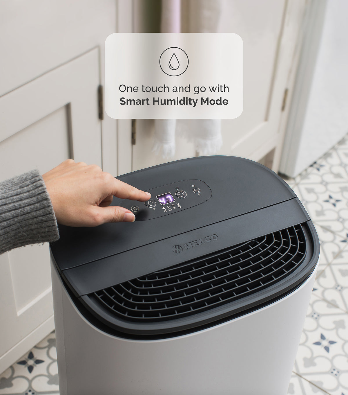 MeacoDry Arete One 20L Dehumidifier / Air Purifier - White | 44006ARETE
