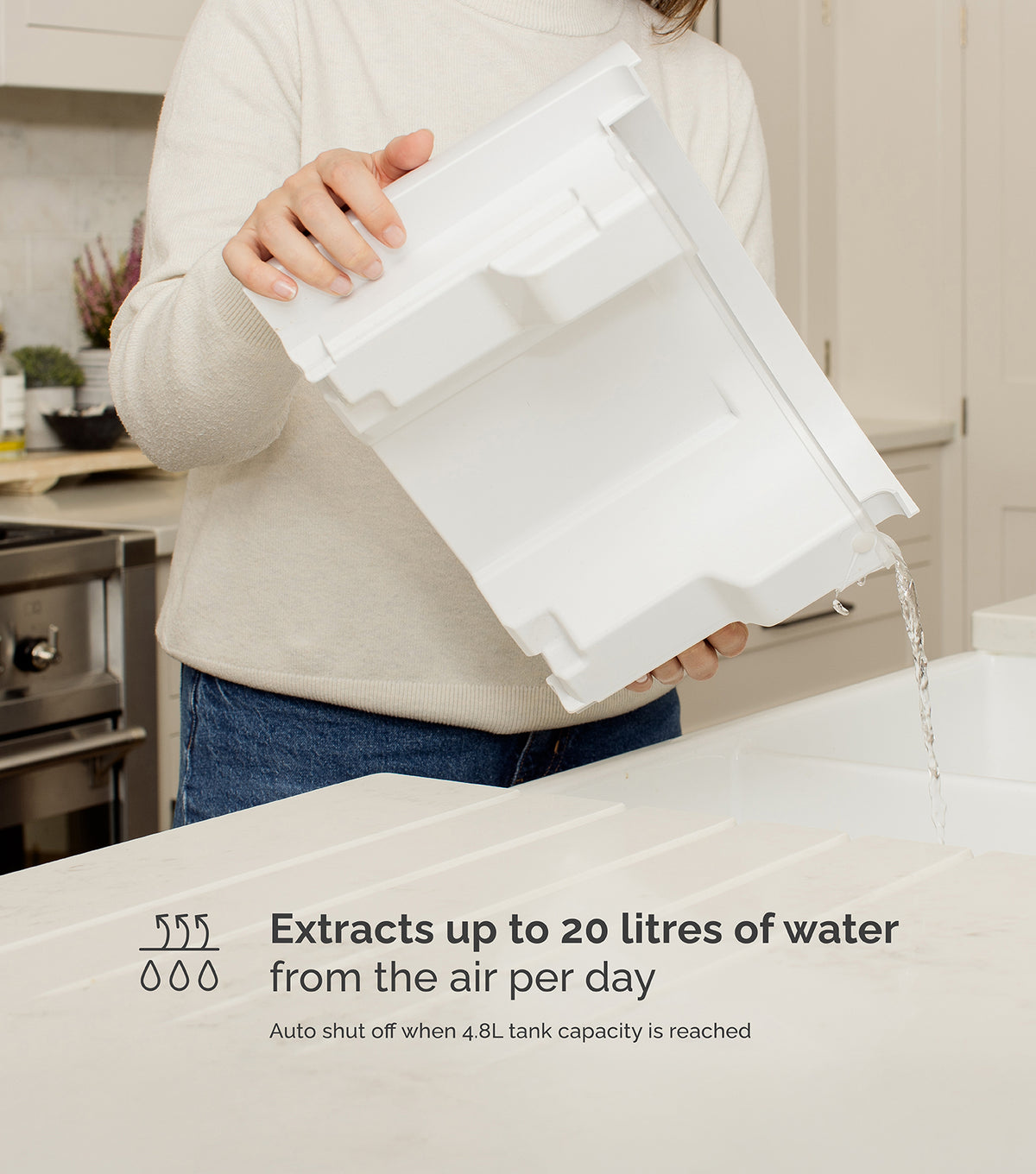 MeacoDry Arete One 20L Dehumidifier / Air Purifier - White | 44006ARETE
