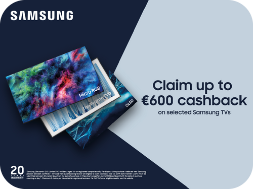 Samsung Autumn TV Cashback