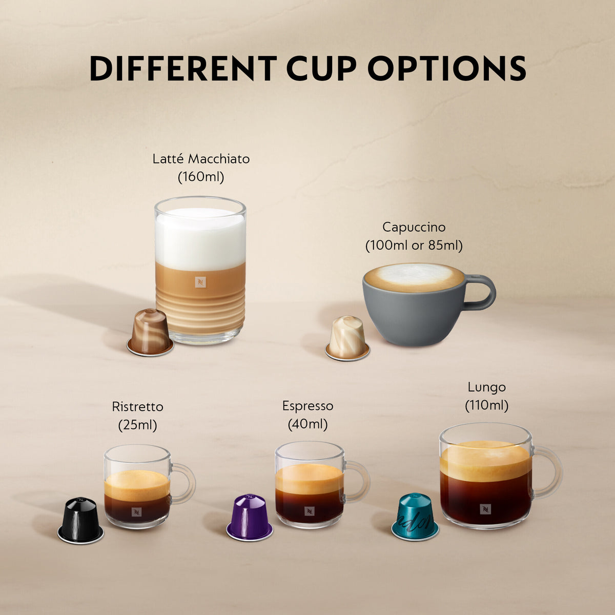DeLonghi Lattissima One Nespresso Coffee Machines - Black | EN510.B from DeLonghi - DID Electrical