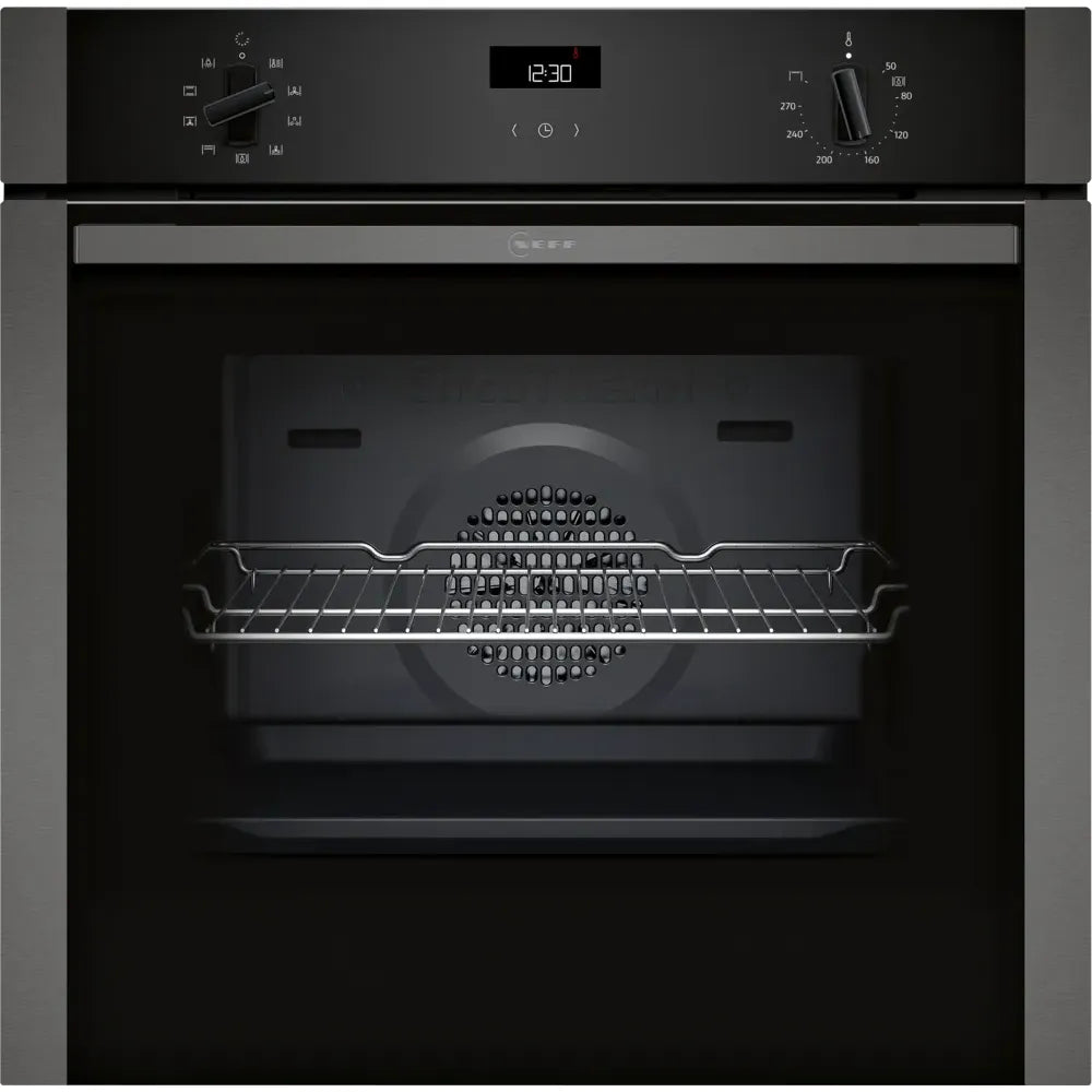 Neff N 50 Built-in Single Oven - Graphite Grey | B1ACE4AG3B from Neff - DID Electrical