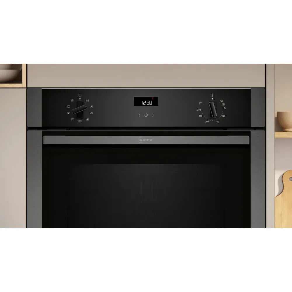 Neff N 50 Built-in Single Oven - Graphite Grey | B1ACE4AG3B from Neff - DID Electrical
