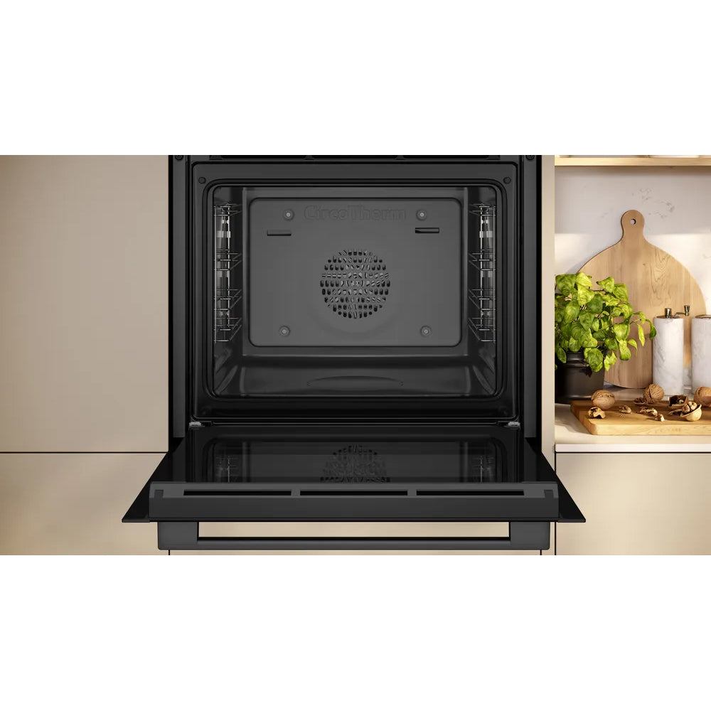 Neff N 50 71L Built-In Multifunction Electric Single Oven - Graphite Grey | B1ACE4AG3B from Neff - DID Electrical