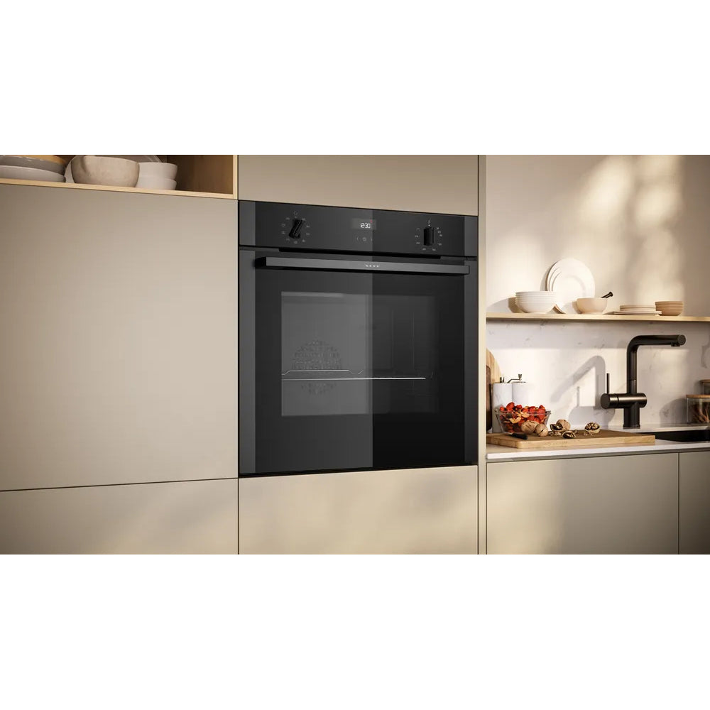 Neff N 50 71L Built-In Multifunction Electric Single Oven - Graphite Grey | B1ACE4AG3B from Neff - DID Electrical