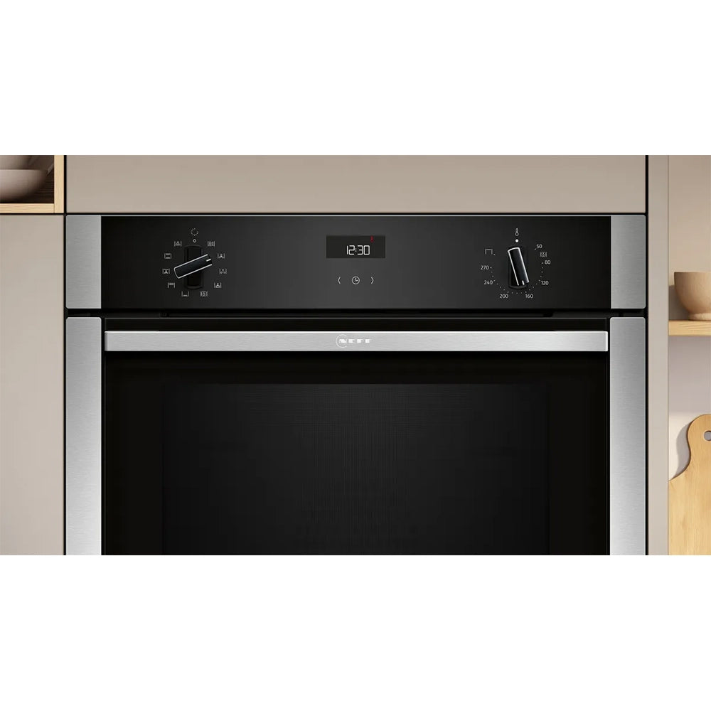 Neff N 50 Built-In Electric Single Oven - Stainless Steel | B3ACE4AN3B from Neff - DID Electrical