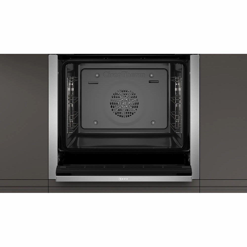 Neff N50 71L Built-In Electric Single Oven - Stainless Steel | B4ACF1AN0B from Neff - DID Electrical