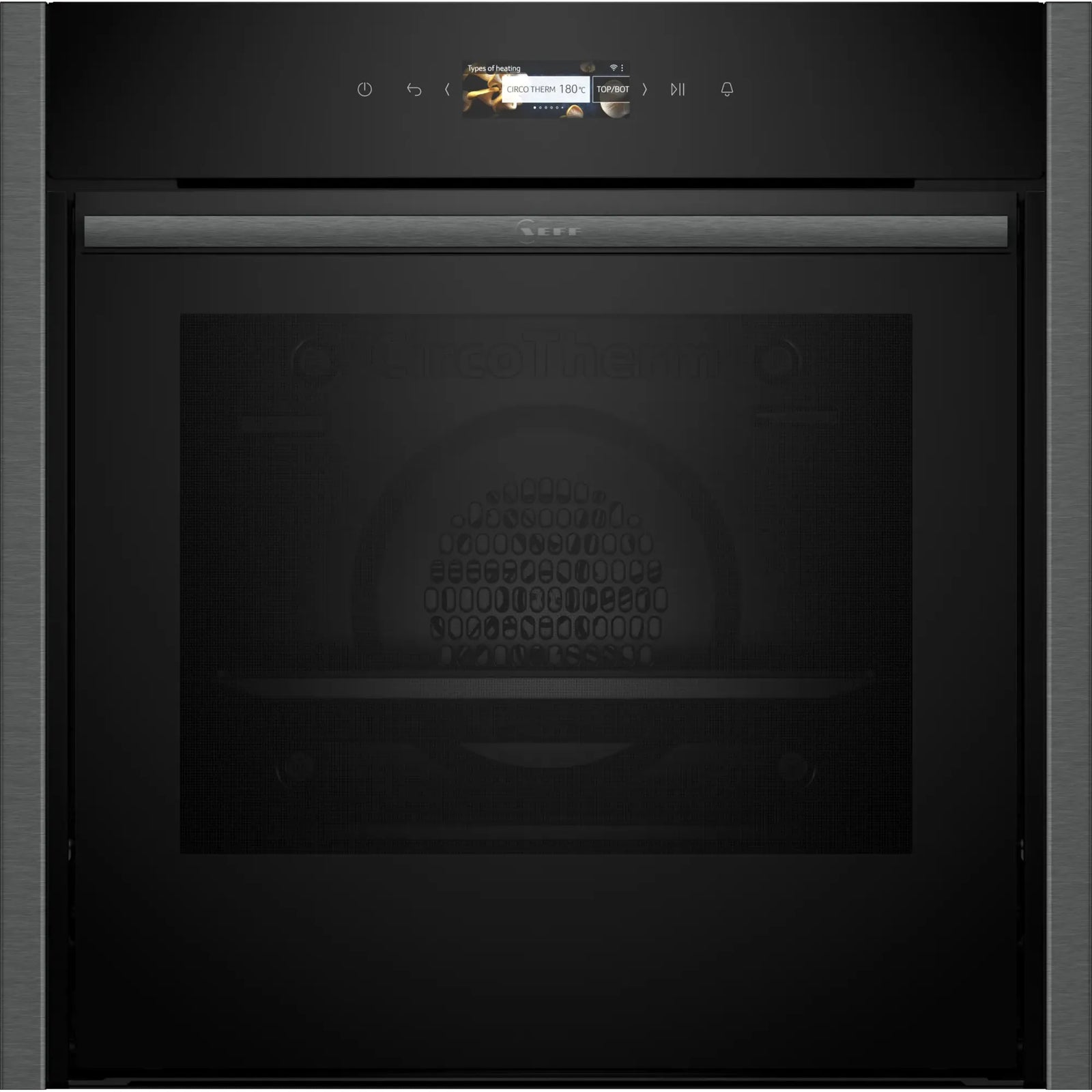 Neff N70 71L Built-In Electric Single Oven - Graphite Grey | B54CR31G0B from Neff - DID Electrical ()