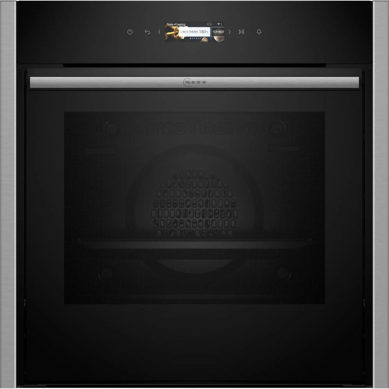 Neff N70 71L Built-In Electric Single Oven - Stainless Steel | B54CR31N0B from Neff - DID Electrical