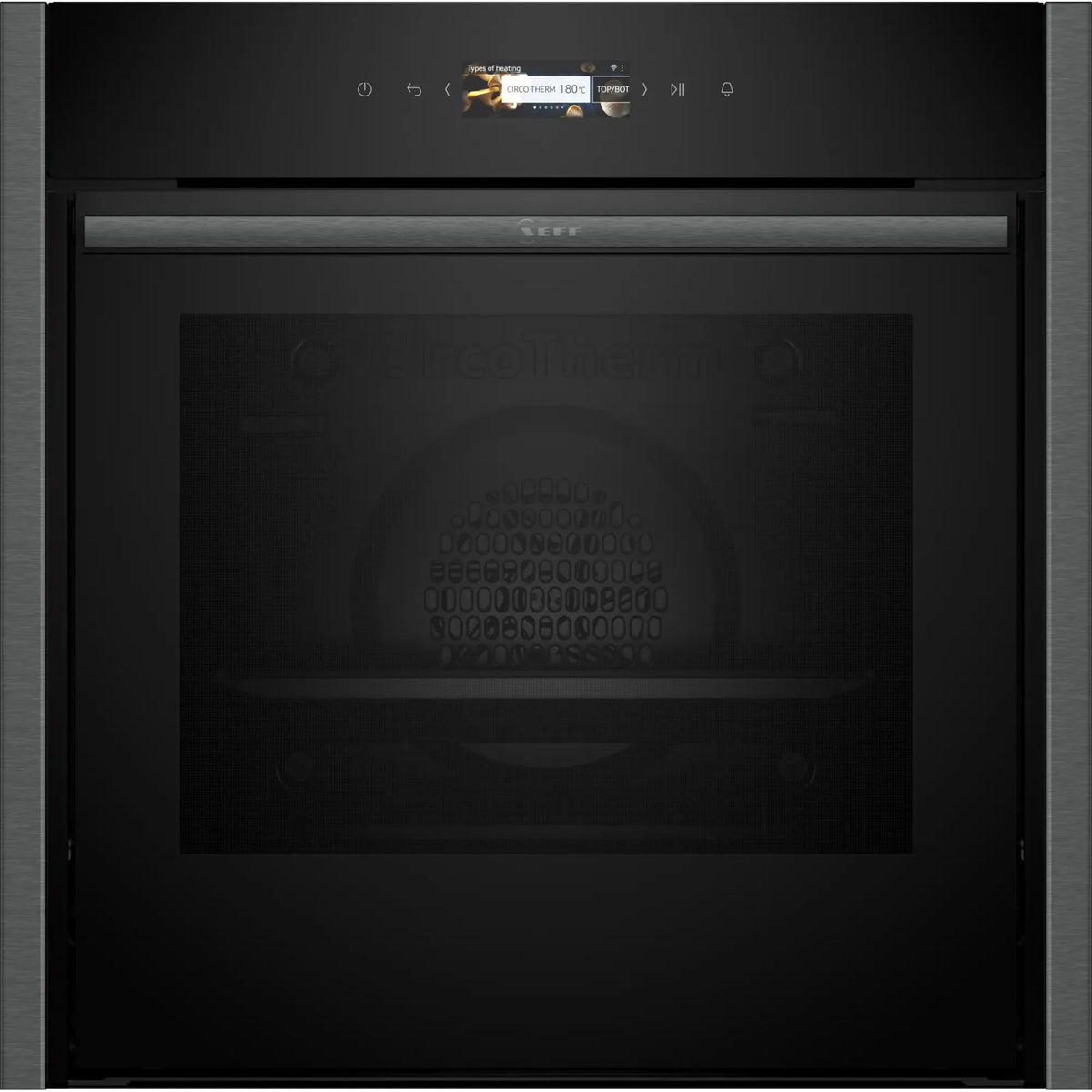 Neff N70 71L Built-In Electric Single Oven - Graphite Grey | B54CR71G0B from Neff - DID Electrical