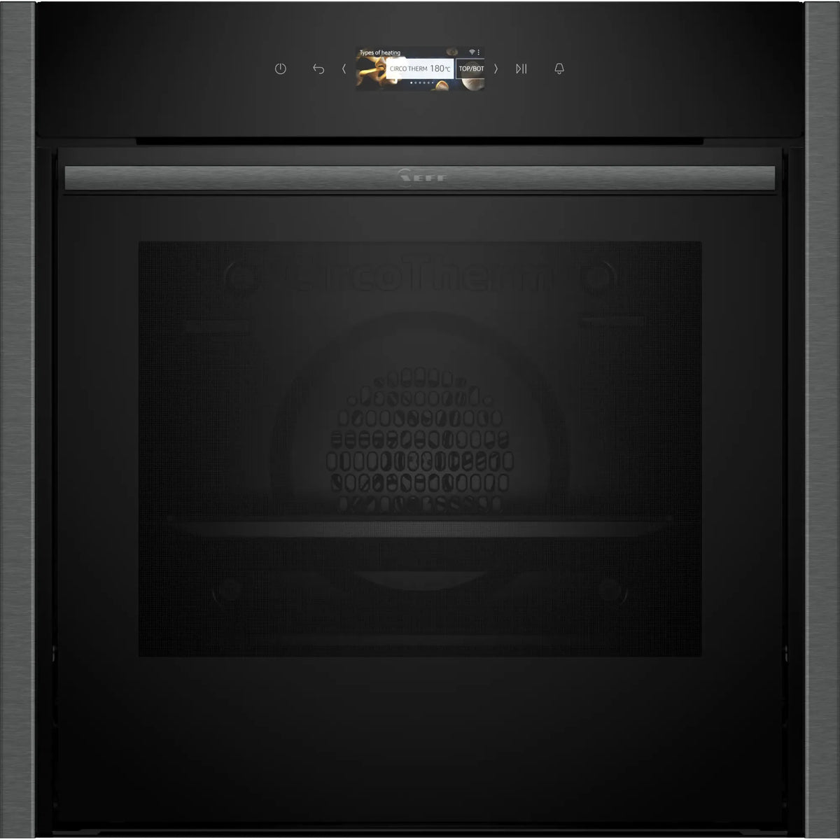 Neff N70 71L Built-In Electric Single Oven - Graphite Grey | B54CR71G0B from Neff - DID Electrical