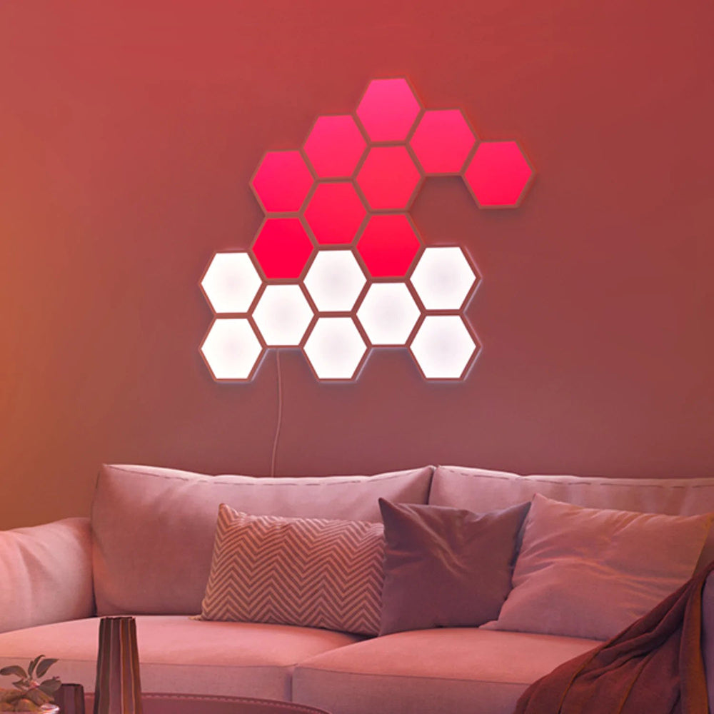 Govee Glide Hexa Light Panels Pack of 10 - Multicolour | B6061201-OF-UK from Govee - DID Electrical
