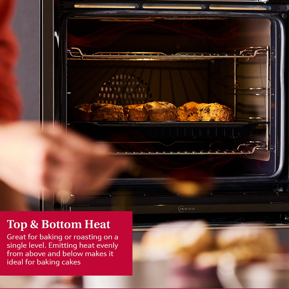 Neff N 50 72L Built-In Multifunction Electric Single Oven - Stainless Steel | B6ACH7AN7B from Neff - DID Electrical