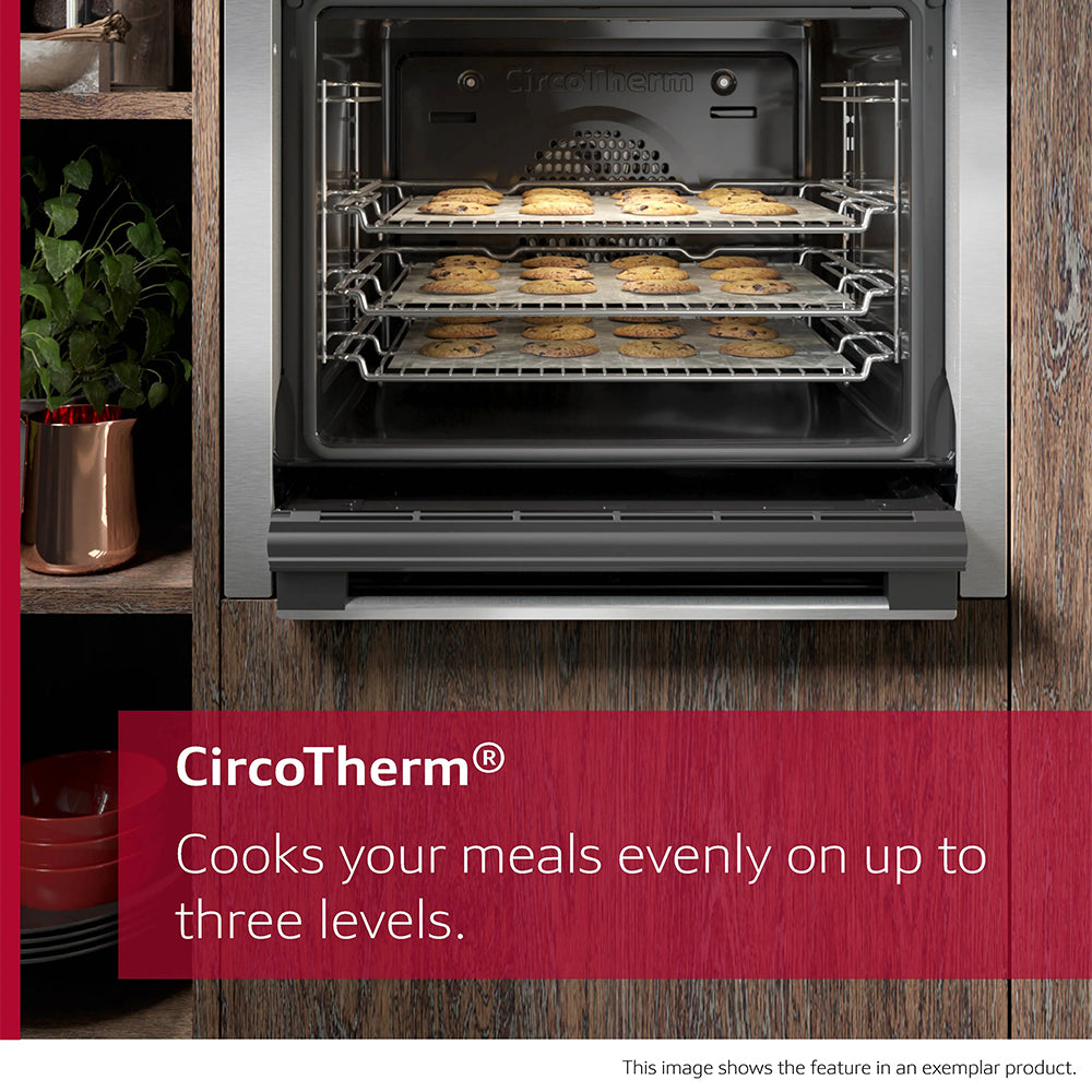 Neff N 50 72L Built-In Multifunction Electric Single Oven - Stainless Steel | B6ACH7AN7B from Neff - DID Electrical