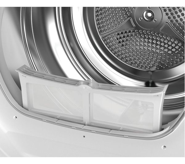 Hoover 7KG Built-In Heat Pump Tumble Dryer - White | BATD H7A2TCE-80