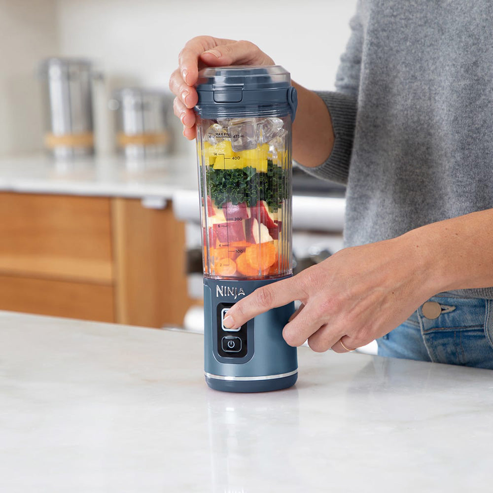 Ninja Blast Cordless Portable Blender - Denim Blue | BC151UKNV from Ninja - DID Electrical