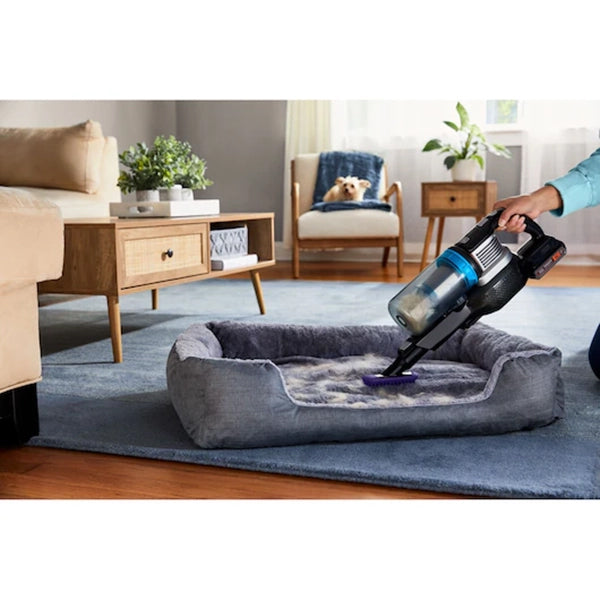 Black & Decker 18V Powerseries Extreme Max Pet Cordless Stick Vacuum Cleaner - Black & White | BHFEB520D1-GB from Black & Decker - DID Electrical