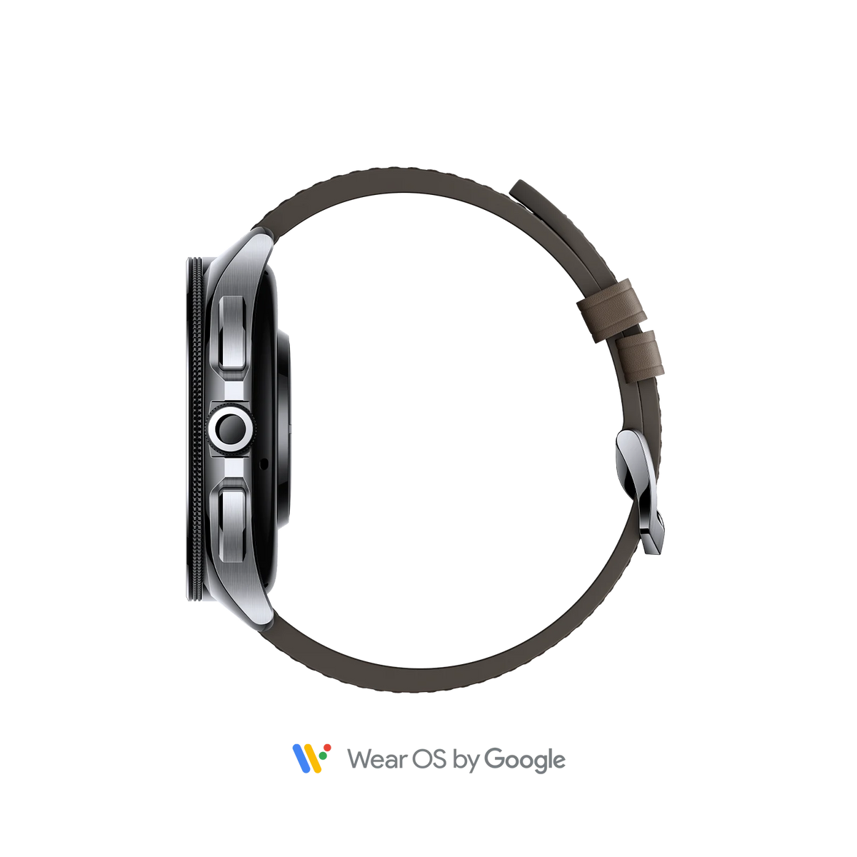 Xiaomi Watch 2 Pro Smart Watch with Brown Leather Strap - Silver | BHR7216GL from Xiaomi - DID Electrical