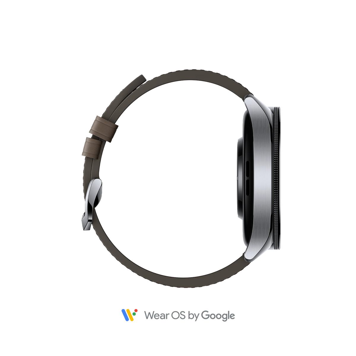 Xiaomi Watch 2 Pro Smart Watch with Brown Leather Strap - Silver | BHR7216GL from Xiaomi - DID Electrical