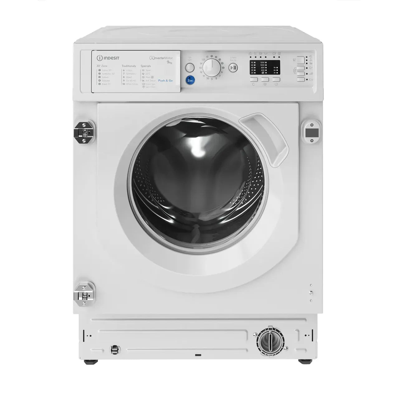 Indesit 9KG 1400 RPM Integrated Washing Machine - White | BIWMIL91485UK from Indesit - DID Electrical ()