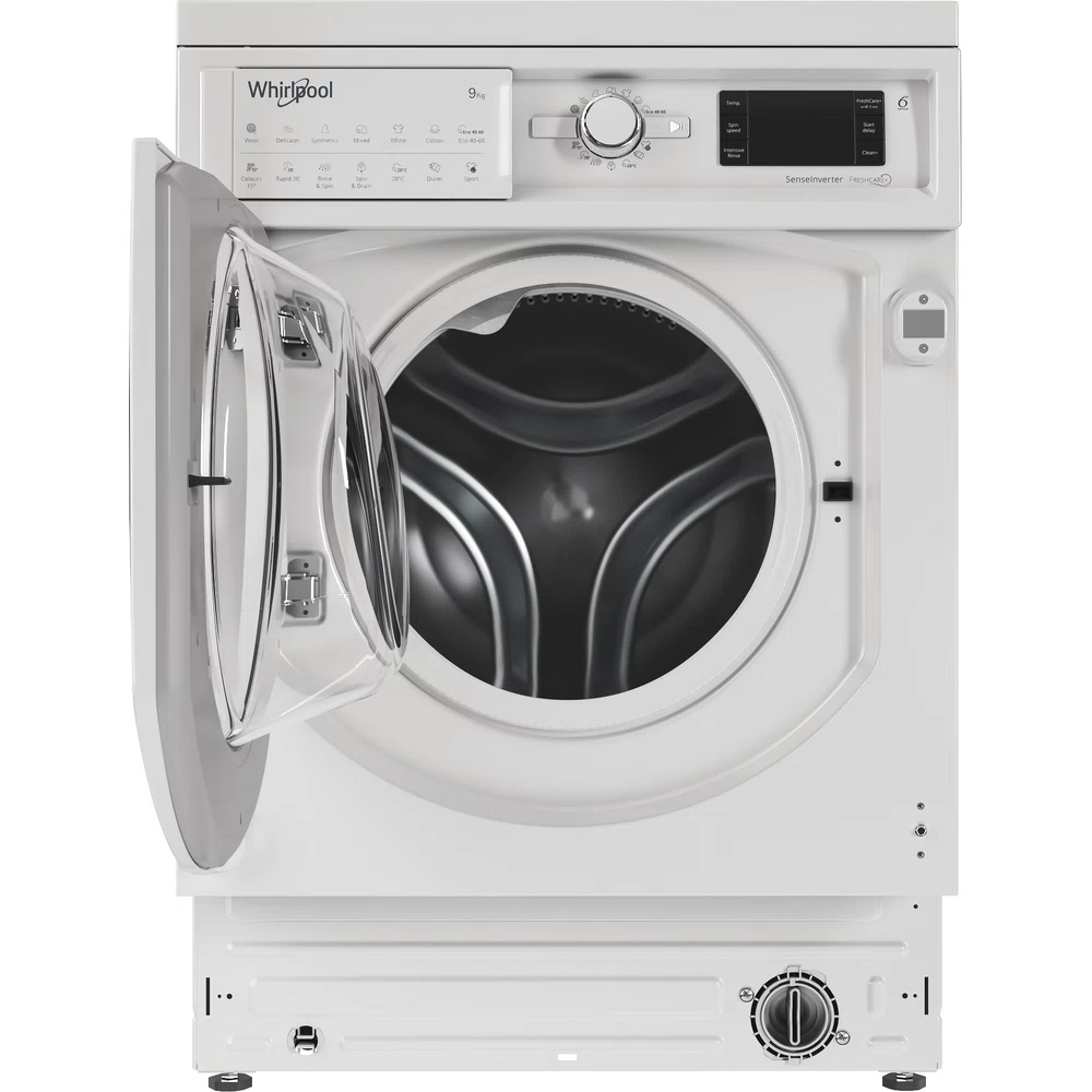 Whirlpool 9KG 1400 RPM Built-In Front Loading Washing Machine - White | BIWMWG91485UK from Whirlpool - DID Electrical