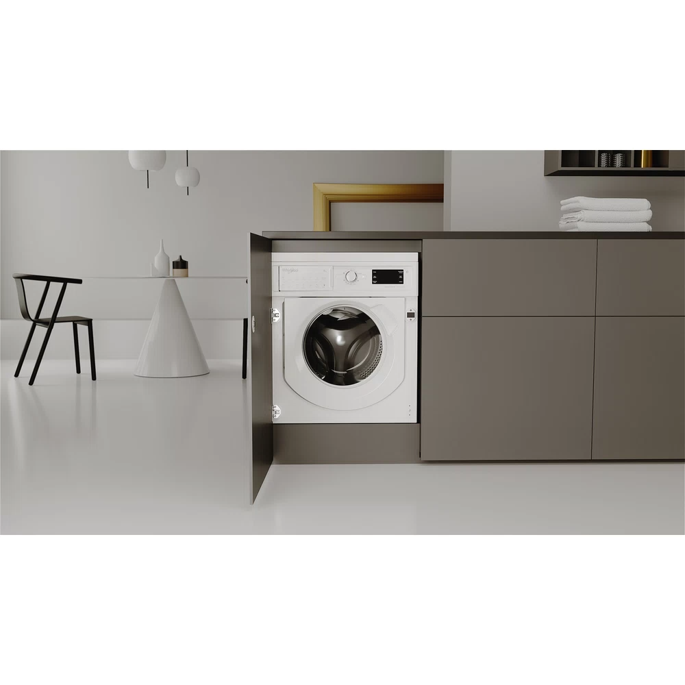 Whirlpool 9KG 1400 RPM Built-In Front Loading Washing Machine - White | BIWMWG91485UK from Whirlpool - DID Electrical