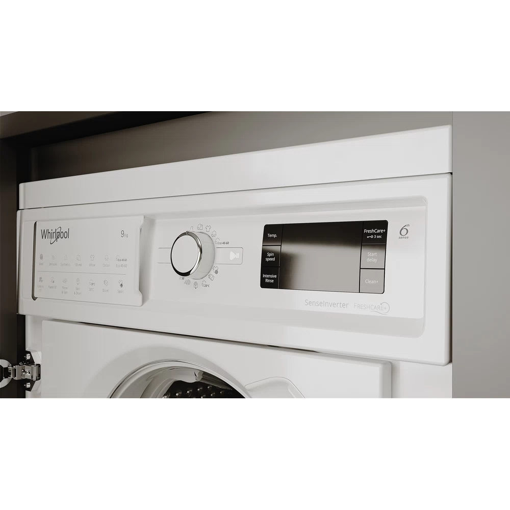 Whirlpool 9KG 1400 RPM Built-In Front Loading Washing Machine - White | BIWMWG91485UK from Whirlpool - DID Electrical