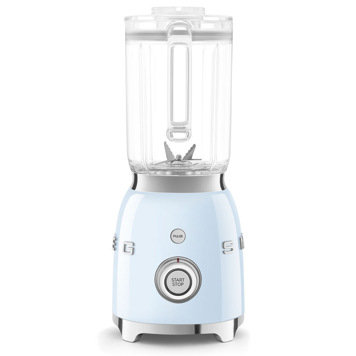 Smeg 50&#39;s Style 800W Tabletop Blender - Pastel Blue | BLF03PBUK from Smeg - DID Electrical