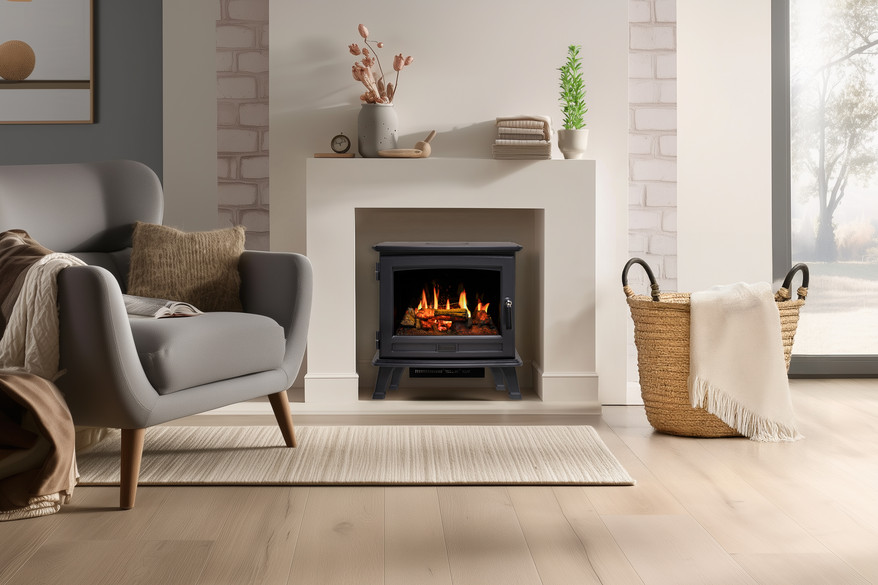 Dimplex Belgravia Freestanding Electric Stove - Anthracite | BLG20