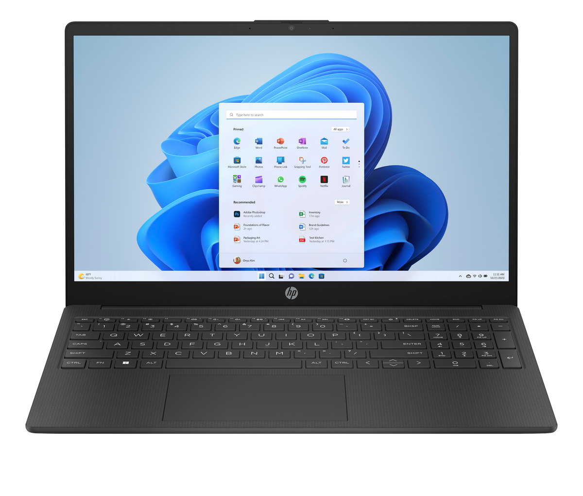 HP Intel Core i5 15.6" 8GB/512GB Laptop - Jet Black | BM2V6EAAB