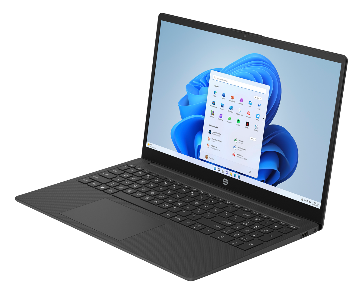 HP Intel Core i5 15.6" 8GB/512GB Laptop - Jet Black | BM2V6EAAB