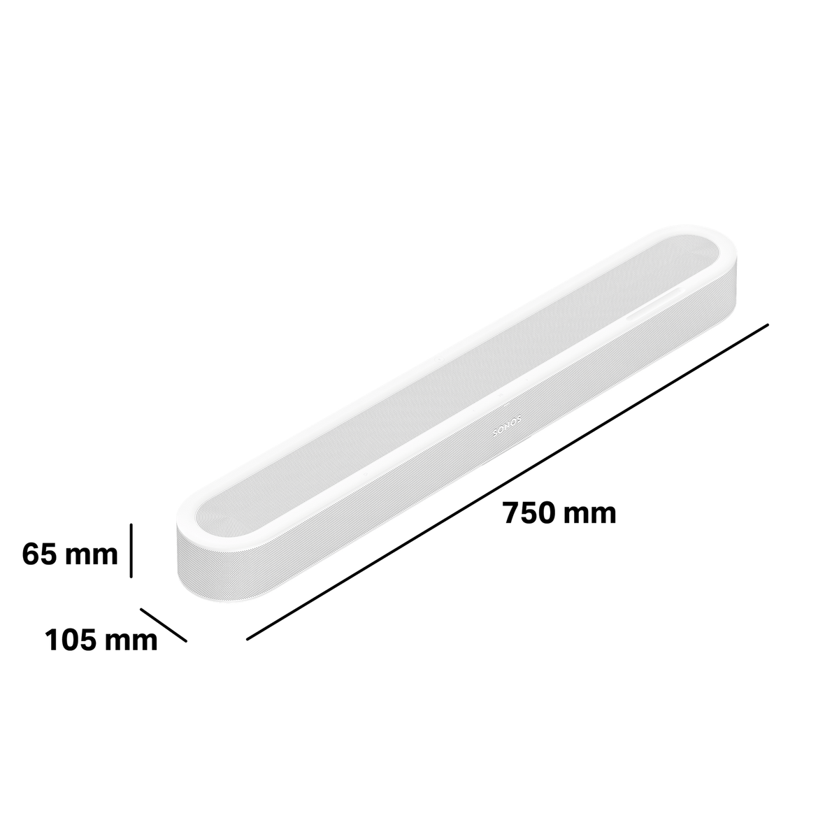 Sonos Beam Ultra 7.1.2CH Soundbar - White | BMULTUK1