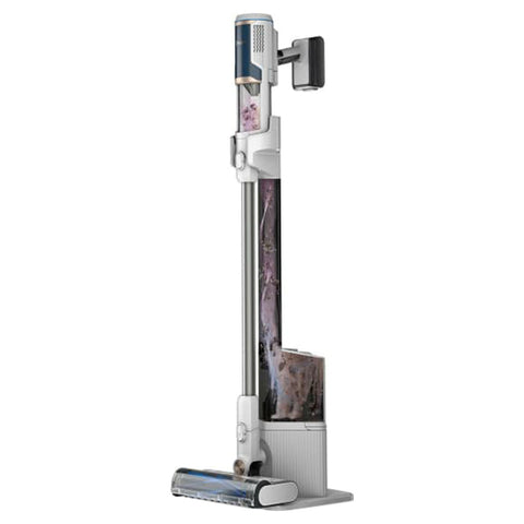 Shark Cordless Stick Vacuum Cleaner With Auto Empty System - White & Blue | BU3521UK
