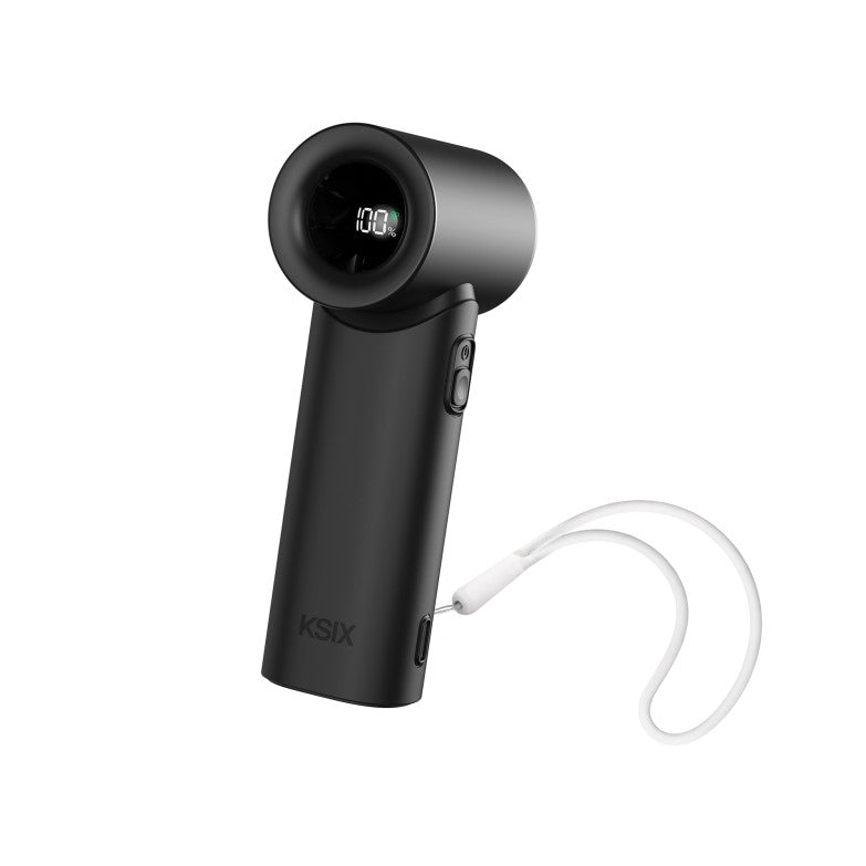Ksix AirGo Turbo Portable Fan - Black | BVENTGO02