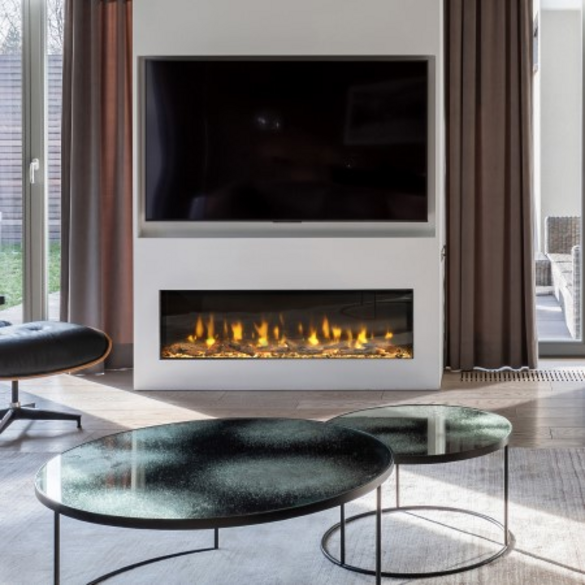 Dimplex Ignite Bold 50" Built-In Electric Fire - Black | BXLF1200