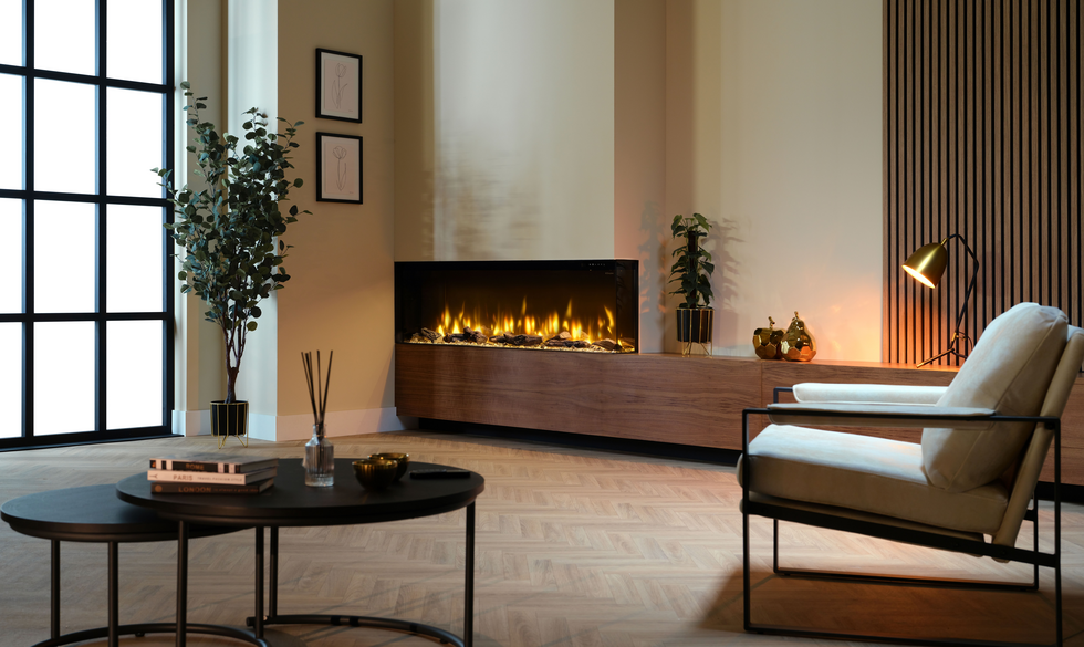 Dimplex Ignite Bold 50" Built-In Electric Fire - Black | BXLF1200