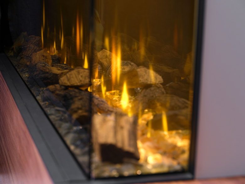 Dimplex Ignite Bold 50" Built-In Electric Fire - Black | BXLF1200