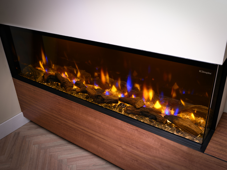 Dimplex Ignite Bold 60" Built-In Electric Fire - Black | BXLF1500
