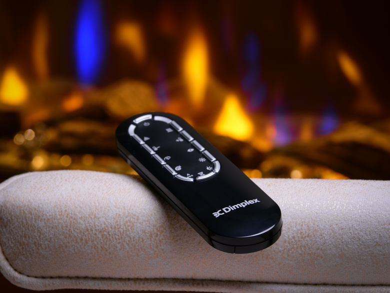 Dimplex Ignite Bold 74" Built-In Electric Fire - Black | BXLF1800