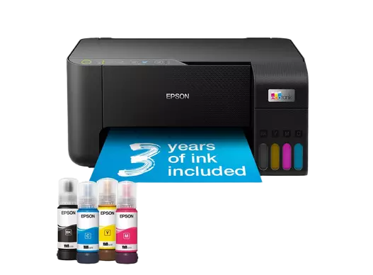Epson EcoTank ET-2862 A4 Multifunction Wi-Fi Ink Tank Printer - Black | C11CJ67427