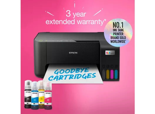 Epson EcoTank ET-2862 A4 Multifunction Wi-Fi Ink Tank Printer - Black | C11CJ67427