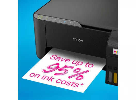 Epson EcoTank ET-2862 A4 Multifunction Wi-Fi Ink Tank Printer - Black | C11CJ67427