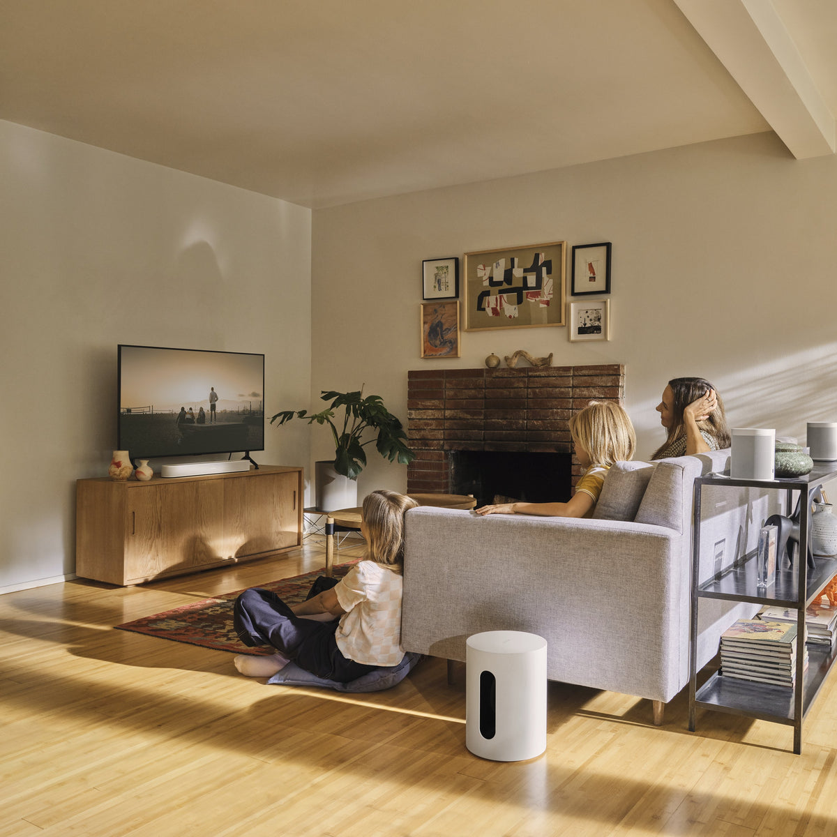 Sonos Sub Mini Wireless Subwoofer - White | SUBM1UK1 from Sonos - DID Electrical