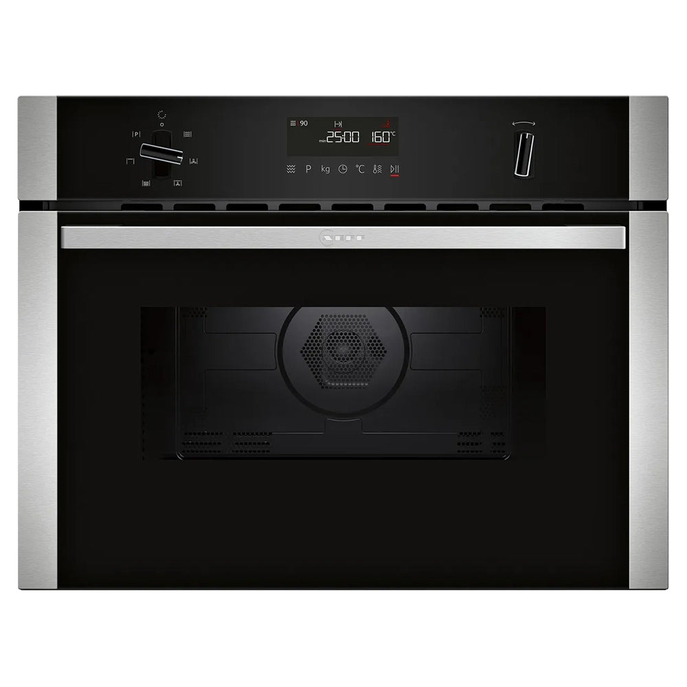 Neff N 50 Built-In Combi Microwave Oven with Hot Air - Stainless Steel | C1AMG84N1B from Neff - DID Electrical