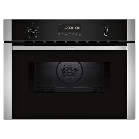 Neff N 50 Built-In Combi Microwave Oven with Hot Air - Stainless Steel | C1AMG84N1B