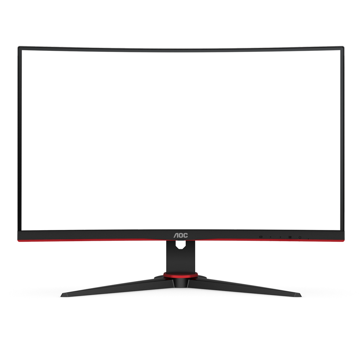 AOC 23.6" FHD Gaming Monitor - Black & Red | C24G2AE/BK