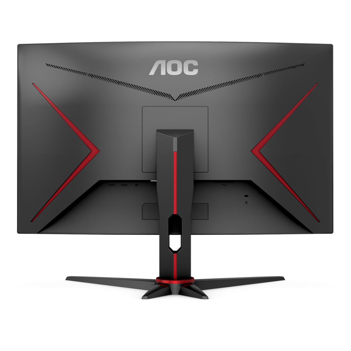 AOC 23.6" FHD Gaming Monitor - Black & Red | C24G2AE/BK
